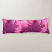 ピンク色の色相の赤外線雲 ボディピロー (裏面)