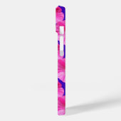 ピンク色の花かわいいデザインケースメイトiPhoneケース Case-Mate iPhoneケース (裏面 / 左)