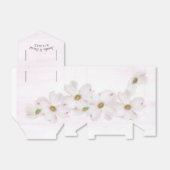 ピンク色の花がピンク フェイバーボックス (折り畳みなし)