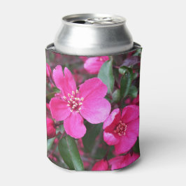 ピンク色の花のクラベリン 缶クーラー