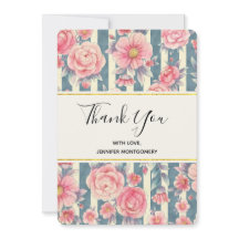 ピンク色の花を咲かせるストライプありがとう