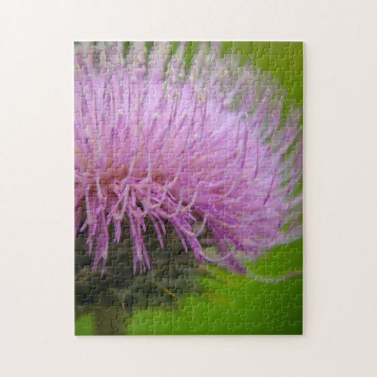 ピンク色の花 ジグソーパズル (縦)