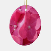 ピンク色の花 セラミックオーナメント (右)