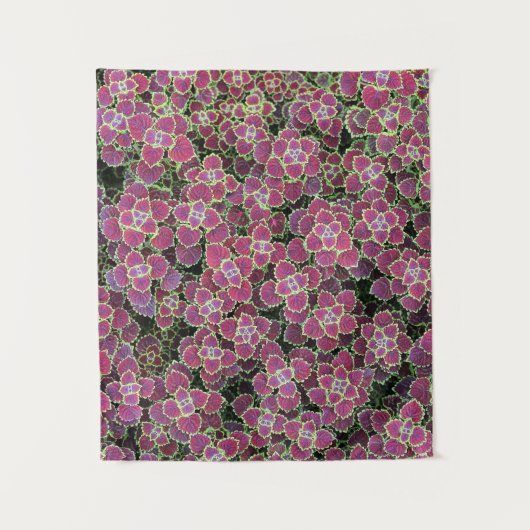 ピンク色の花 タペストリー (正面)
