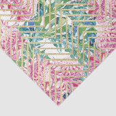 ピンク色の花(デザイン7のピンクシリーズ) 薄葉紙 (詳細)