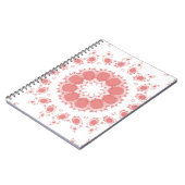 ピンク色の花 ノートブック (左側)