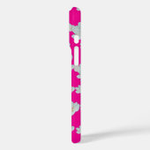 ピンク色の花 Case-Mate iPhoneケース (裏面 / 左)