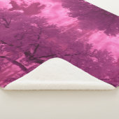 ピンク色の赤外クラウド シェルパブランケット (3/4)