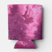 ピンク色の赤外クラウド 缶クーラー (裏面)