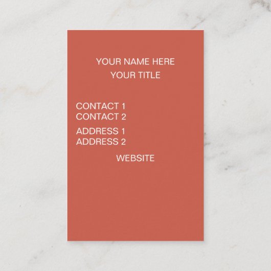 ピンク色の赤市松模様にい正方形パターン 名刺 (裏面)