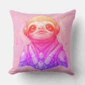 ピンク色の輝きクール、ストリーム51 x 51 アウトドアクッション (正面)