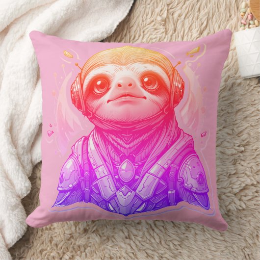 ピンク色の輝きクール、ストリーム51 x 51 クッション (ブランケット)