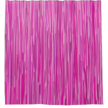 ピンク色の雨(縦ストライプの)