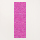 ピンク色の雨(縦ストライプの) ヨガマット (裏面)