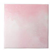 ピンク色の雲 タイル (正面)