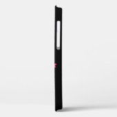 ピンク色の馬が大好きなバラ Case-Mate iPhoneケース (裏面 / 左)