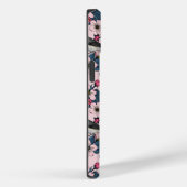 ピンク色の鳥と花 Case-Mate iPhoneケース (裏面 / 右)