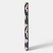ピンク色の鳥と花 Case-Mate iPhoneケース (裏面 / 左)