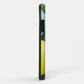 ピンク色の黄色い卵を持つバニー Case-Mate iPhoneケース (裏面/右)