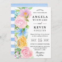 ピンク色の黄色と青のボホの花結婚の数