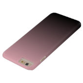ピンク色の黒グラデーション背景 Case-Mate iPhoneケース (底面)