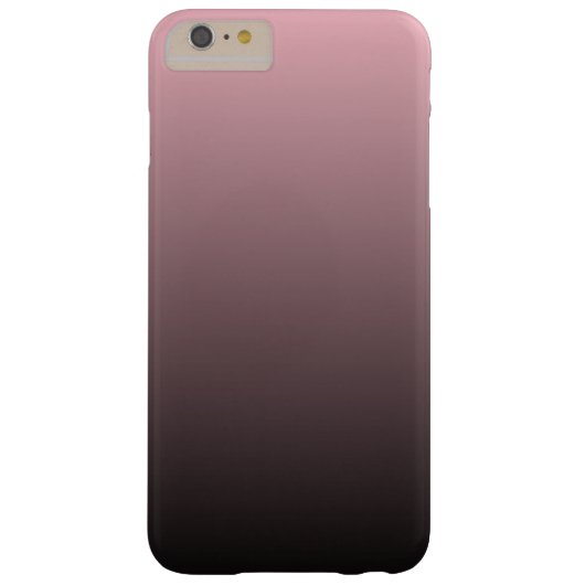 ピンク色の黒グラデーション背景 Case-Mate iPhoneケース (裏面)
