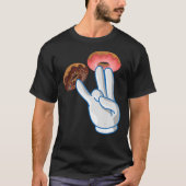 ピンク色の2は汚れたユーモアのTのクラシック1 Tシャツ (正面)