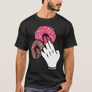 ピンク色の2は、スタインシャツの汚いハムおもしろいの1 Tシャツ