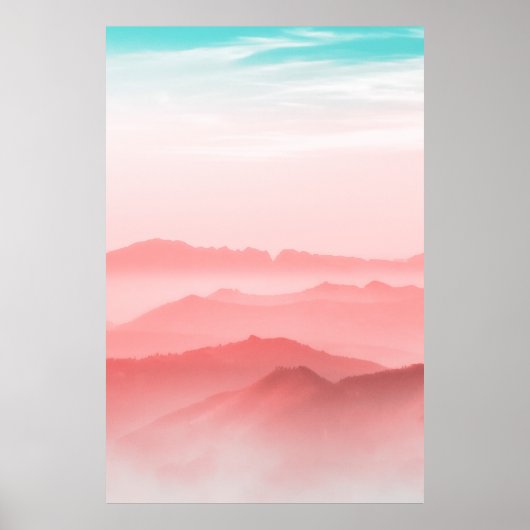 ピンク色の ポスター (正面)