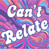 ピンク色を関連付けない シール (正面)