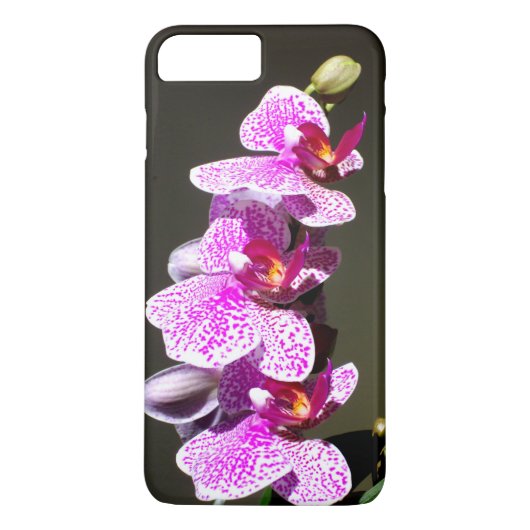 ピンク色エレガントの熱帯フローラの花 Case-Mate iPhoneケース (裏面)