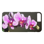 ピンク色エレガントの熱帯フローラの花 Case-Mate iPhoneケース (裏面(横))
