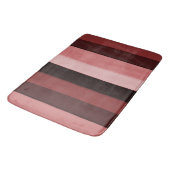 ピンク色ストライプ色 バスマット (アングル)
