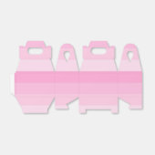 ピンク色ストライプ色 フェイバーボックス (折り畳みなし)