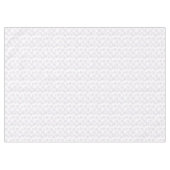 ピンク色ティントクリスマススノーフレークのテーブルクロス テーブルクロス (正面(横))