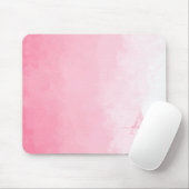 ピンク色モノグラグラデーションムフェミニン マウスパッド (マウス)