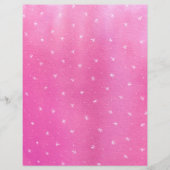 ピンク色彩の鮮やかクブレンドのハンドスターズ紙 (正面)