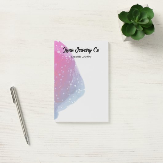 ピンク色彩の鮮やかレインボービジネス ポストイット (オフィス)