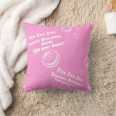 ピンク色 クッション (ブランケット)