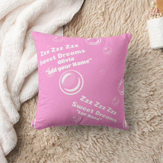 ピンク色 クッション (ブランケット)