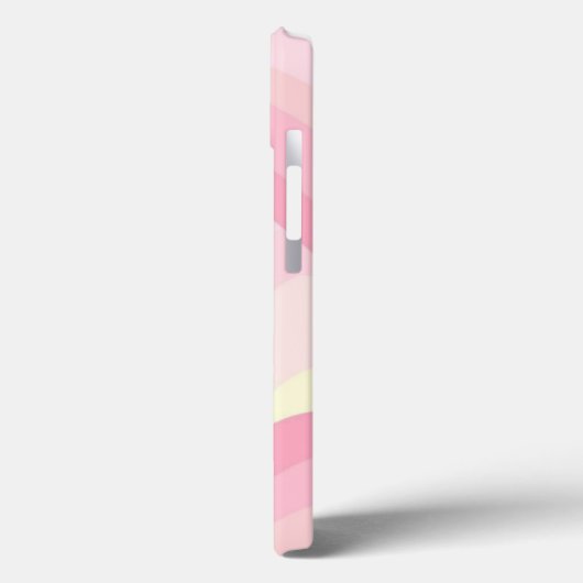 ピンク色 Case-Mate iPhoneケース (裏面 / 左)