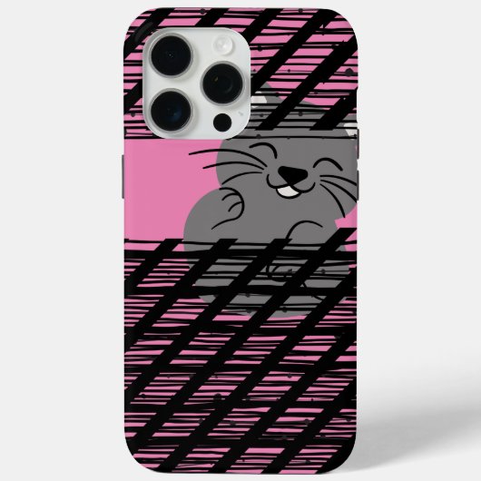 ピンク色 Case-Mate iPhoneケース (裏面)