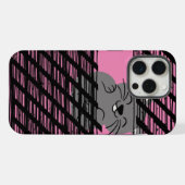 ピンク色 iPhoneケース (裏面横)
