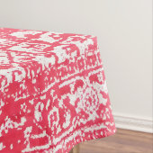 ピンク花びらオンキリム テーブルクロス (インサイチュ)