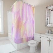 ピンク花びらシャワーカーテン シャワーカーテン (インサイチュ)