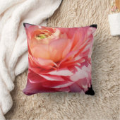 ピンク花びら枕 クッション (ブランケット)