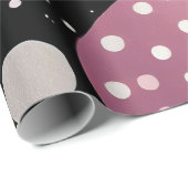 ピンク花びら誕生日 ラッピングペーパー (ロールコーナー)