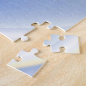 ピンク花びら ジグソーパズル (側面)