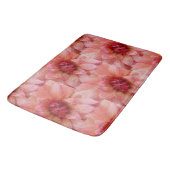 ピンク花びら バスマット (アングル)