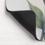 ピンク花マウスマット マウスパッド (コーナー)